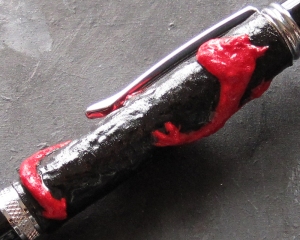 Dragon Pen Painted Detail
